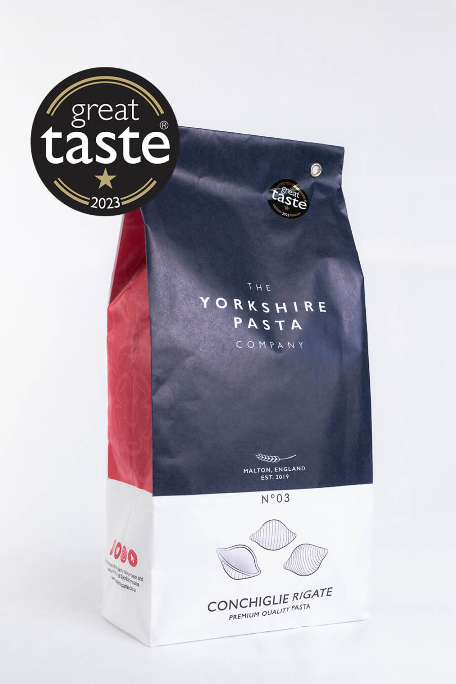 Conchiglie Pasta 1 Star Great Taste Award