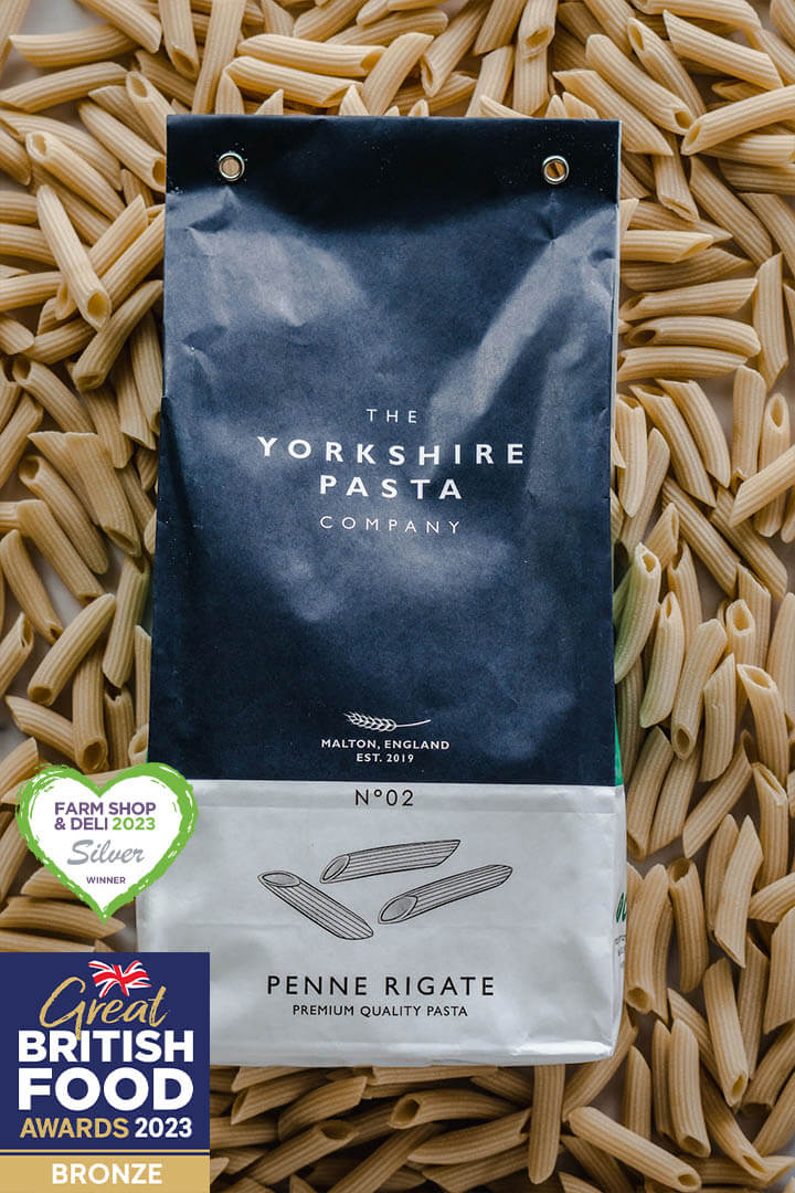 Penne Pasta Silver Award, Bronze Great British Food Award 2023